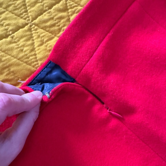 J. Crew Factory Wool Pencil Skirt - Picture 4 of 6